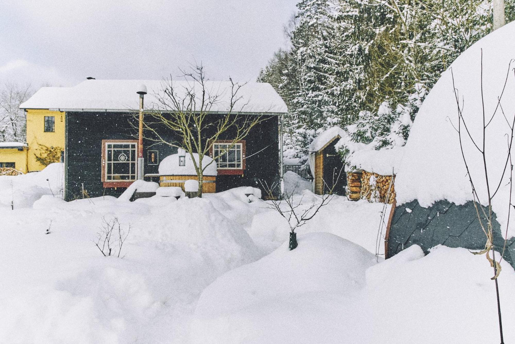 Blickinsfreie - Cabin Schöneck Dış mekan fotoğraf