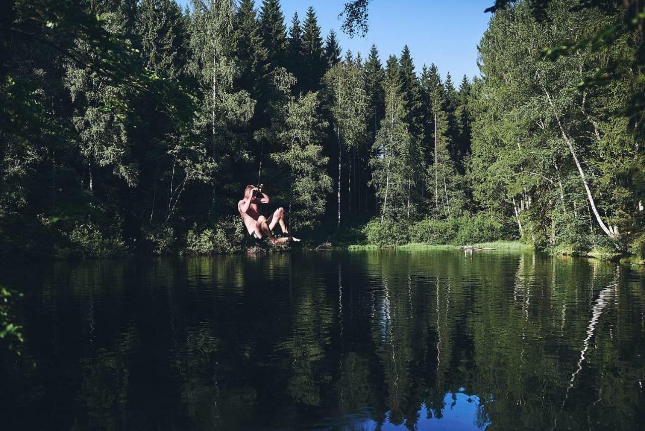 Blickinsfreie - Cabin Villa Schöneck Dış mekan fotoğraf